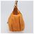 Borsa a tracolla Miu Miu Canvas Orange Tono Oro Auth 199352 Arancione - vista 3