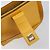 Céline Borsa a tracolla CELINE Turn Lock PVC Canvas Yellow Gold Auth am12556V D'oro Giallo - vista 10