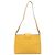 Céline Borsa a tracolla CELINE Turn Lock PVC Canvas Yellow Gold Auth am12556V D'oro Giallo - vista 2