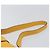 Céline Borsa a tracolla CELINE Turn Lock PVC Canvas Yellow Gold Auth am12556V D'oro Giallo - vista 8