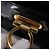 Borsa Salvatore Ferragamo Vernice 2way Nero Tono Oro Auth 196403 - vista 10