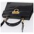 Borsa Salvatore Ferragamo Vernice 2way Nero Tono Oro Auth 196403 - vista 14