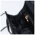 Borsa a tracolla Salvatore Ferragamo in pelle nera e oro Auth ka6004 Nero D'oro - vista 20