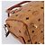 Borsa a mano MCM Vicetos PVC Pelle 2way Marrone Tono Oro Auth 202145A - vista 10