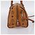 Borsa a mano MCM Vicetos PVC Pelle 2way Marrone Tono Oro Auth 202145A - vista 3