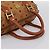 Borsa a mano MCM Vicetos PVC Pelle 2way Marrone Tono Oro Auth 202145A - vista 7