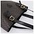 16 Céline Borsa Tote CELINE Macadam Canvas PVC Leather Black Gold Auth 201999A Nero D'oro - vista 6