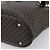 16 Céline Borsa Tote CELINE Macadam Canvas PVC Leather Black Gold Auth 201999A Nero D'oro - vista 9