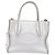 Autre Marque Borsa TODfS x Alber Elbaz in pelle bianca e argento autentica am12484V Bianco - vista 13