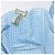 Sac à main LOUIS VUITTON Canapa PM Canvas 2 voies Bleu Clair Or LV Auth 199874V - vue 21
