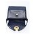 GIVENCHY Handtasche aus Leder Navy Gold Auth 200997 Golden Marineblau - Ansicht 10
