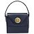 GIVENCHY Handtasche aus Leder Navy Gold Auth 200997 Golden Marineblau - Ansicht 13