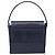 GIVENCHY Handtasche aus Leder Navy Gold Auth 200997 Golden Marineblau - Ansicht 2