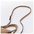 Borsa a mano PRADA in pelle 2way Beige Silver Auth ka5958SAM Argento - vista 15