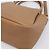 Borsa a mano PRADA in pelle 2way Beige Silver Auth ka5958SAM Argento - vista 17