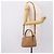 Borsa a mano PRADA in pelle 2way Beige Silver Auth ka5958SAM Argento - vista 24