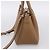 Borsa a mano PRADA in pelle 2way Beige Silver Auth ka5958SAM Argento - vista 4