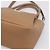 Borsa a mano PRADA in pelle 2way Beige Silver Auth ka5958SAM Argento - vista 9