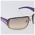 Occhiali da sole CHANEL Plastica Viola Argento CC Auth BA15416 Porpora - vista 5