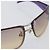 Occhiali da sole CHANEL Plastica Viola Argento CC Auth BA15416 Porpora - vista 7