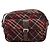 Borsa a tracolla BURBERRY Nova Check Blue Label in tela rossa e argento Auth 201971A Rosso - vista 13