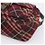 Borsa a tracolla BURBERRY Nova Check Blue Label in tela rossa e argento Auth 201971A Rosso - vista 14