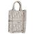 Borsa Christian Dior Trotter Canvas Oblique Book Tote Mini Bag 2way Gray Auth 200245V Marrone D'oro