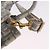 Borsa Christian Dior Trotter Canvas Oblique Book Tote Mini Bag 2way Gray Auth 200245V Marrone D'oro - vista 10