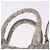 Borsa Christian Dior Trotter Canvas Oblique Book Tote Mini Bag 2way Gray Auth 200245V Marrone D'oro - vista 8