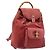 Zaino GUCCI Bamboo Camoscio Rosso Tono Oro 003 1705 0030 Auth BA15308