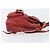 Zaino GUCCI Bamboo Camoscio Rosso Tono Oro 003 1705 0030 Auth BA15308 - vista 3