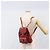 Zaino GUCCI Bamboo Camoscio Rosso Tono Oro 003 1705 0030 Auth BA15308 - vista 30