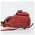 Zaino GUCCI Bamboo Camoscio Rosso Tono Oro 003 1705 0030 Auth BA15308 - vista 4