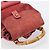 Zaino GUCCI Bamboo Camoscio Rosso Tono Oro 003 1705 0030 Auth BA15308 - vista 7