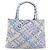 Borsa Tote Salvatore Ferragamo Canvas Purple Auth hk4016 Porpora - vista 2
