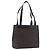 Céline Borsa Tote CELINE Macadam Canvas PVC Pelle Nero Oro Auth 197661V D'oro