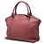 Borsa Dome Gucci Medium in vitello rosa con ciondolo GG - vista 2