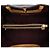 Borsa Satchel Louis Vuitton Monogram Montaigne MM Marrone - vista 4