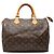 Borsa Boston Louis Vuitton Monogram Speedy 30 Marrone