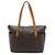 Borsa Tote Louis Vuitton Monogram Totally MM Marrone