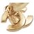 Orecchini a clip Mademoiselle Chanel CC placcati in oro D'oro - vista 4