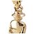 Orecchini a clip Mademoiselle Chanel CC placcati in oro D'oro - vista 9