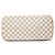 Borsa Tote Louis Vuitton Damier Azur Hampstead MM Bianca Bianco - vista 3