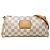 Borsa Satchel Louis Vuitton Damier Azur Eva Bianca Bianco