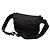 Borsello da cintura Prada Tessuto multi tasche nero - vista 2