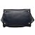Double Borsa Satchel Prada in vitello Glace blu con doppio manico e doppie tasche - vista 3