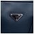 Borsa business Prada Saffiano blu - vista 5