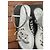 Chanel flache Sandalen in Silber - Ansicht 2