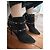 Valentino Garavani Stivaletti Rockstud in camoscio nero - vista 2