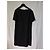 Vestido corto de algodón negro Chanel - vista 3